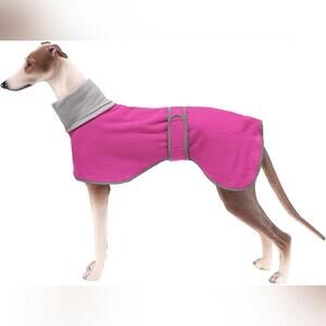 NWOT Geyecete Greyhound Outdoor Cosy Fleece Jumper Coat, Pink, 3XL